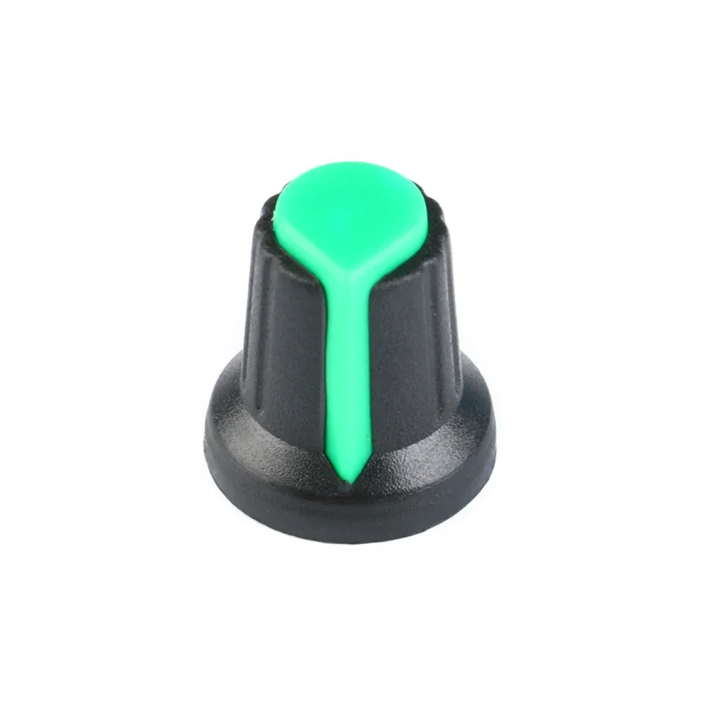 5/30PCS  AG2 Potentiometer knob Encoder Switch Cap 15X17mm 6mm Red/Blue/Green/White/Yellow/Orange for WH148
