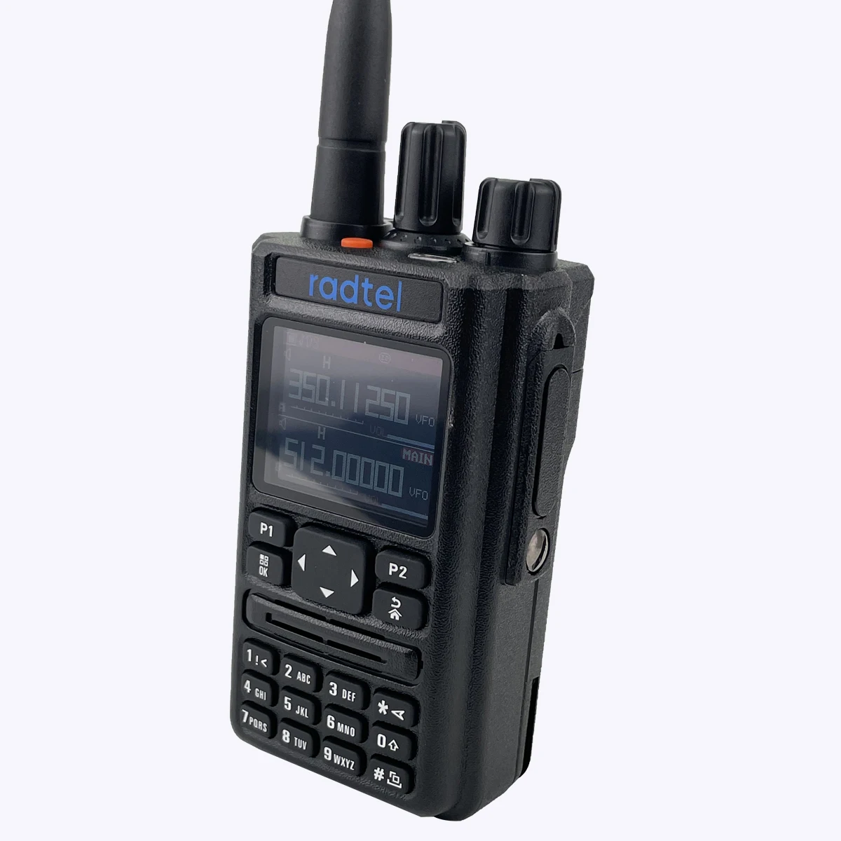 Radtel RT-490 GPS Bluetooth APP Amateur Ham Zwei-Wege-Radio 256CH Air Band Walkie Talkie USB-C VOX SOS LCD Polizei Scanner Luftfahrt