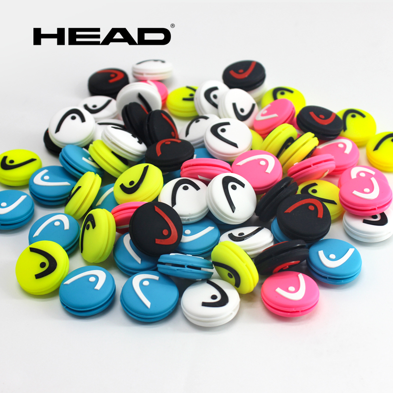 Cabeza 10/30/50 Uds amortiguador de raqueta de tenis cabeza de pescado de doble cara Logo barra amortiguadora de silicona amortiguador multicolor