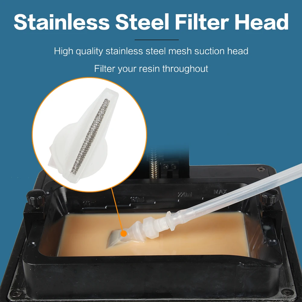 3D Printer Resin Filter Strainer Stand SLA/LCD/DLP Recycling Tool Electric Resin Filter Photosensitive Resin Metal Funnel Filter