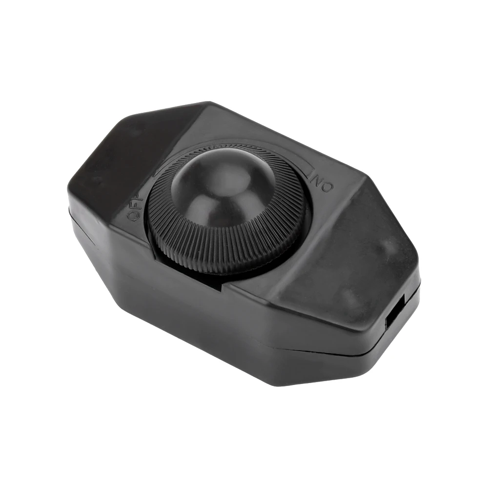 Alta Calidad led dimmer interruptor Ajustable Controlador de Perilla 220v Lámpara Dimmer Cable Interruptor Enchufe Mesa de Luz Del Piso Oscurecimiento On Off