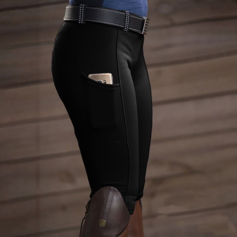 Pantalon équestre anti-boulochage, collants d'équitation élastiques minces, lifting des hanches, course de chevaux, fjskinny, cyclisme, mode