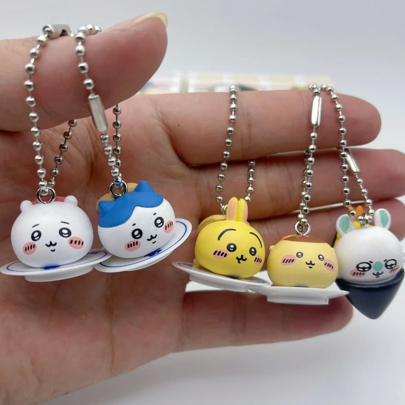 New High Quality Spot Goods Chiikawa Usagi Twisted Egg Blind Box 5 Styles Phone Key Pendant Doll Desktop Ornament Gifts Toys