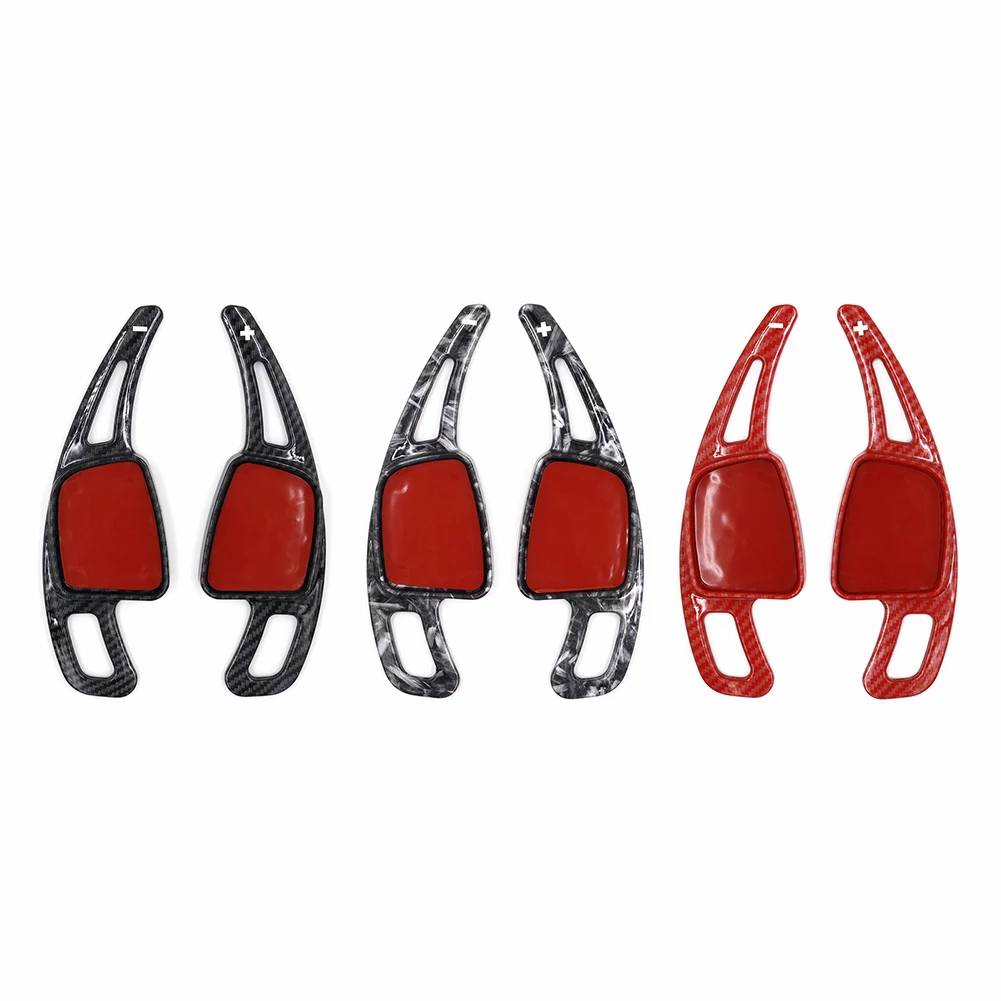1 Pair Car Steering Wheel Shift Paddle Shifter Extension For Audi A3 A4 A5 S3 S4 S5 SQ5 SQ7 Q2 Q3 Q5 Q7 TT TTS