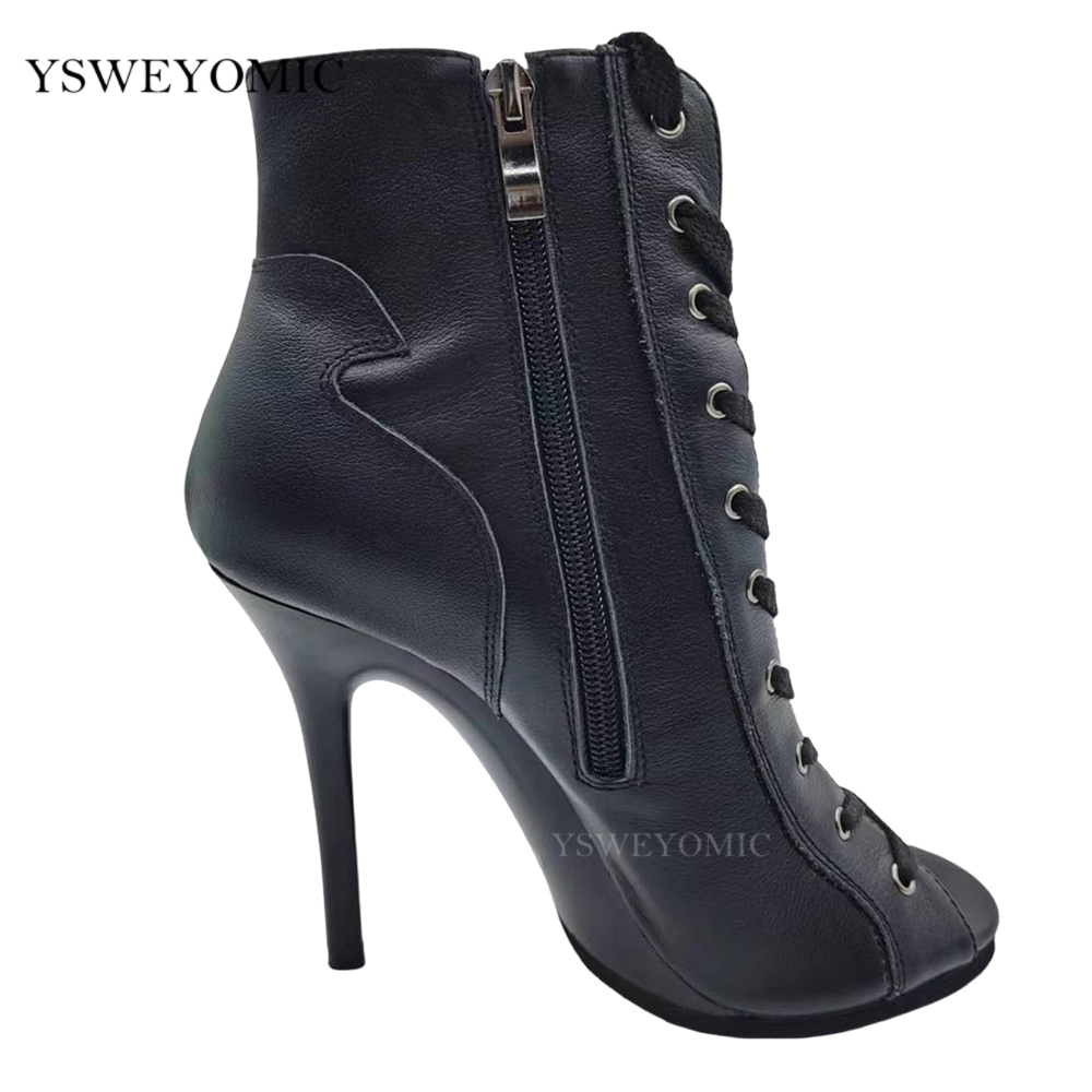 Plattform-Tanz-High-Heels, 11 cm, maßgeschneidertes PU-Leder oder echtes Leder, Salsa-Latin-Damen-Tanzschuhe, sexy Heels für Tanzparty