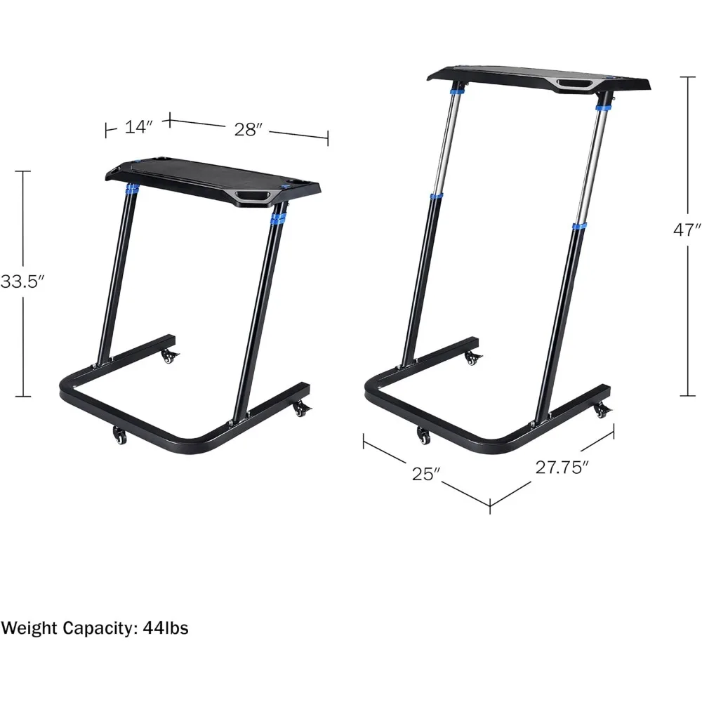 Adjustable Bike Trainer Fitness Desk Portable Workstation Standing Desk,Furniture