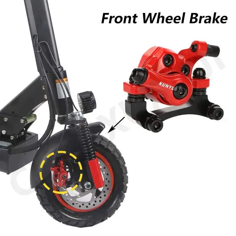 電動スクーターベース 140MM ディスクブレーキスペアパーツ KUGOO M4 および PRO スケートボード右用