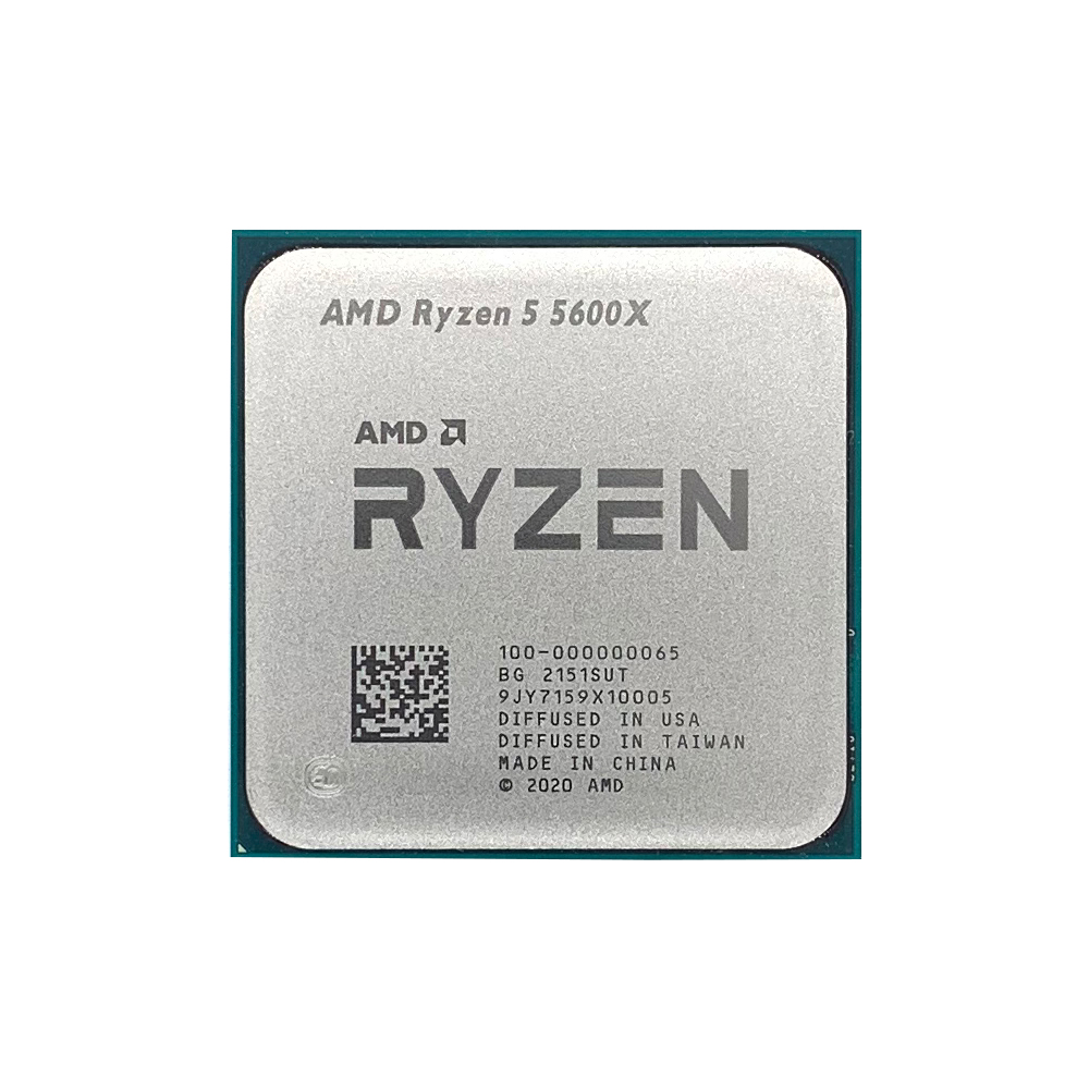 Procesador AMD Ryzen 5 5600X 4,6 GHz 6 núcleos 12 hilos 35MB caché de juego 7NM TDP 65W Socket AM4 CPU de escritorio para PC Gamer