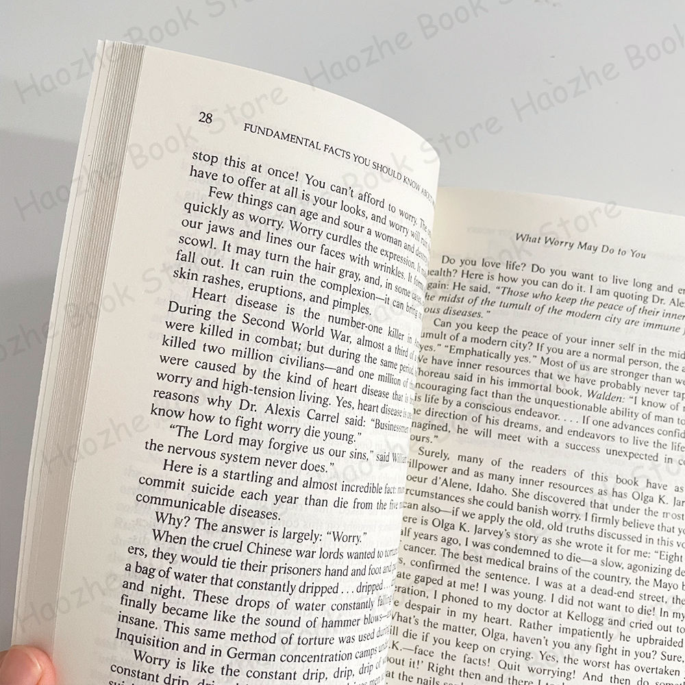 So stoppen Sie Sorgen und beginnen Sie zu leben: Zeitgeprüfte Methoden zur Eroberung von Sorgen durch Dale Carnegie Stressmanagement Englisches Buch