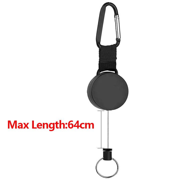 1/2 Chiếc Xe Nền Tảng Đài Phát Thanh CB Rút Cột Dây Chịu Lực Có Thể Thu Vào Đài Phát Thanh CB Micro Móc Treo Cho Bộ Đàm Baofeng Wouxun