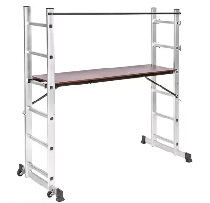 2*6 Steps Scaffolding Ladder With Good Aluminum Alloy for Construction