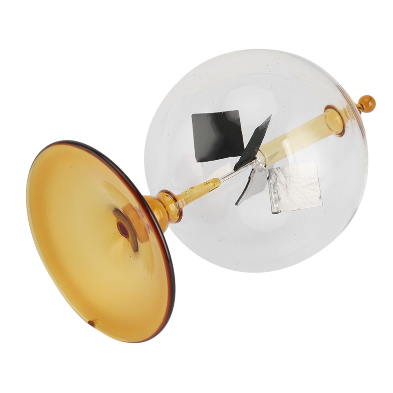 พลังงานแสงอาทิตย์ Radiometer Crookes พลังงานแสงอาทิตย์ Spinning Vanes Windmill ของขวัญบ้านตกแต่งโต๊ะ