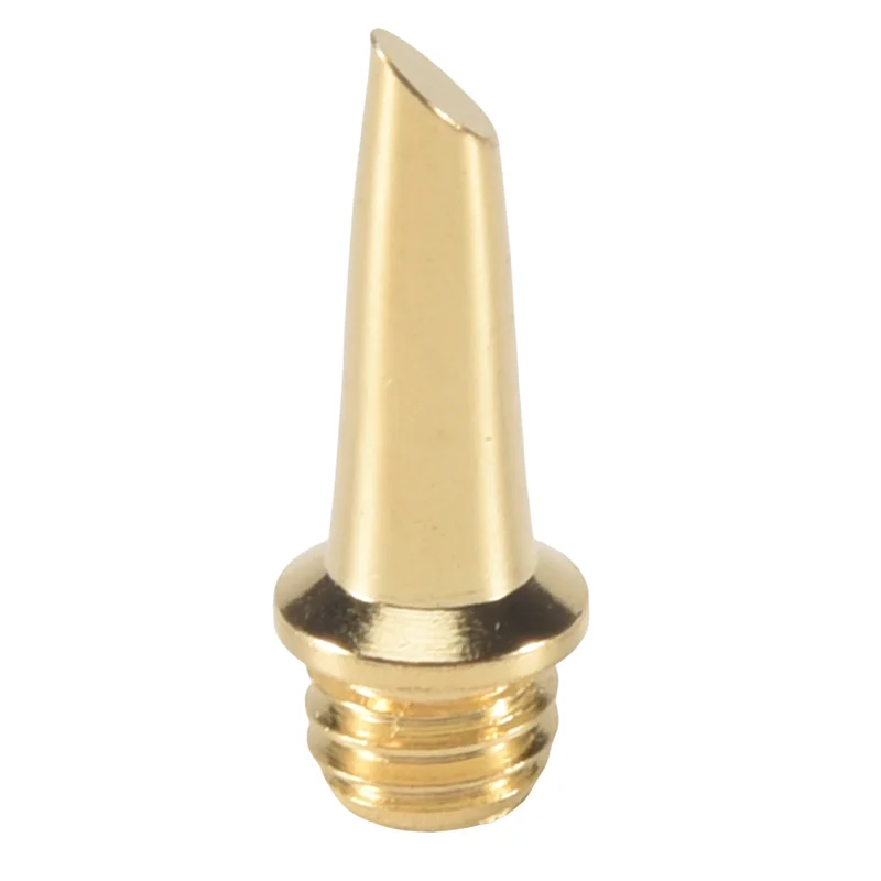Y51A-6Pcs Replacement Copper Tips Nozzle Kit For Hs-1115K / Mt-100 Aerated Flame Butane Gas Soldering Iron Cordless Welding Tool