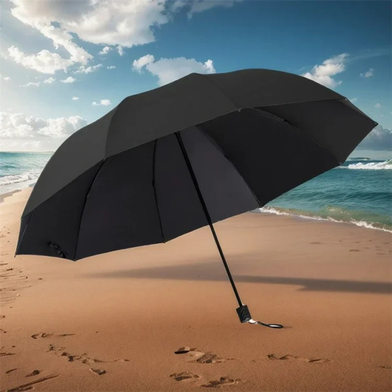 Super Large Folding Umbrella Men Womens Windproof Umbrellas Fold Business Sun Rain Umbrella Travel Whole Family Umbrellas