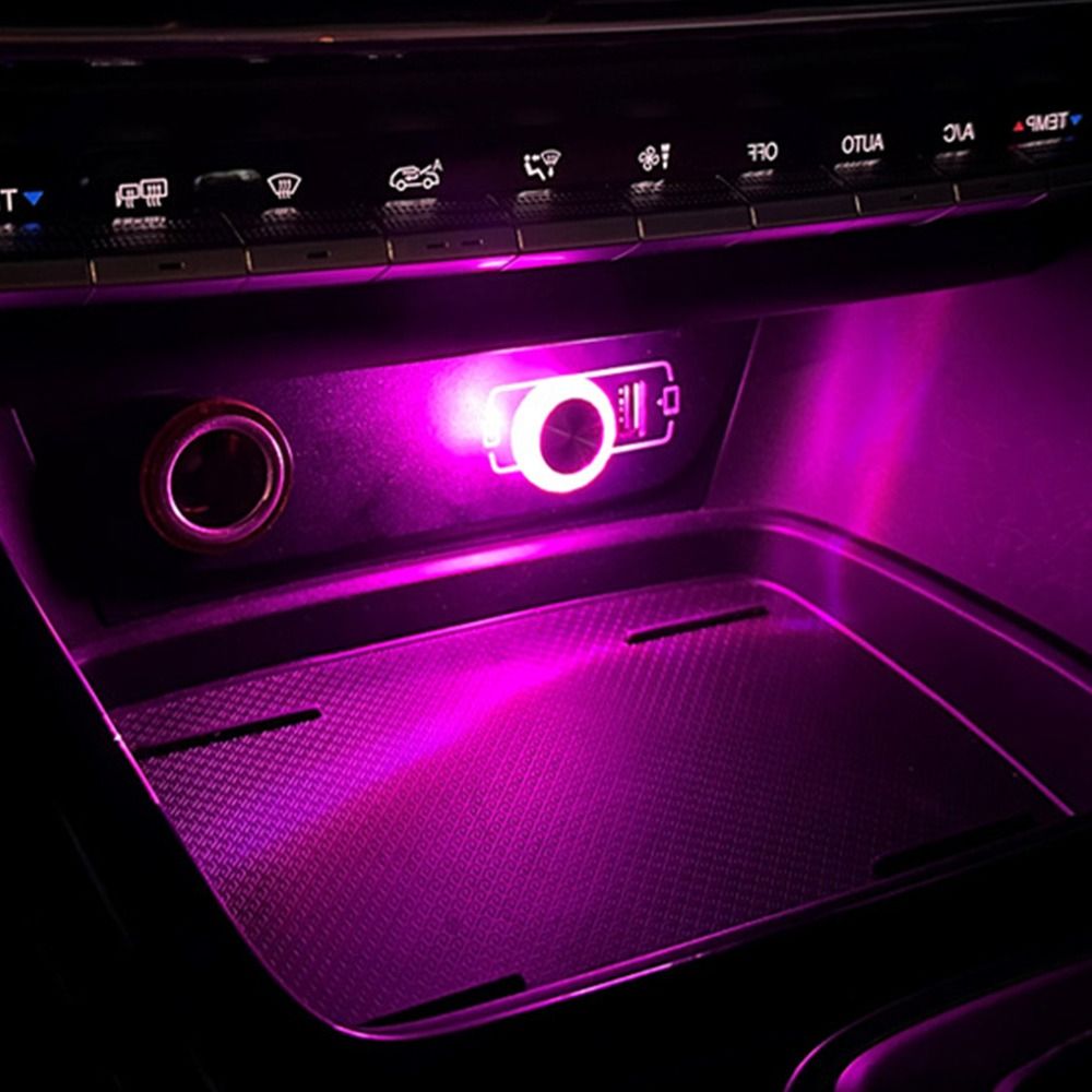 USB-лампы для создания атмосферы в автомобиле