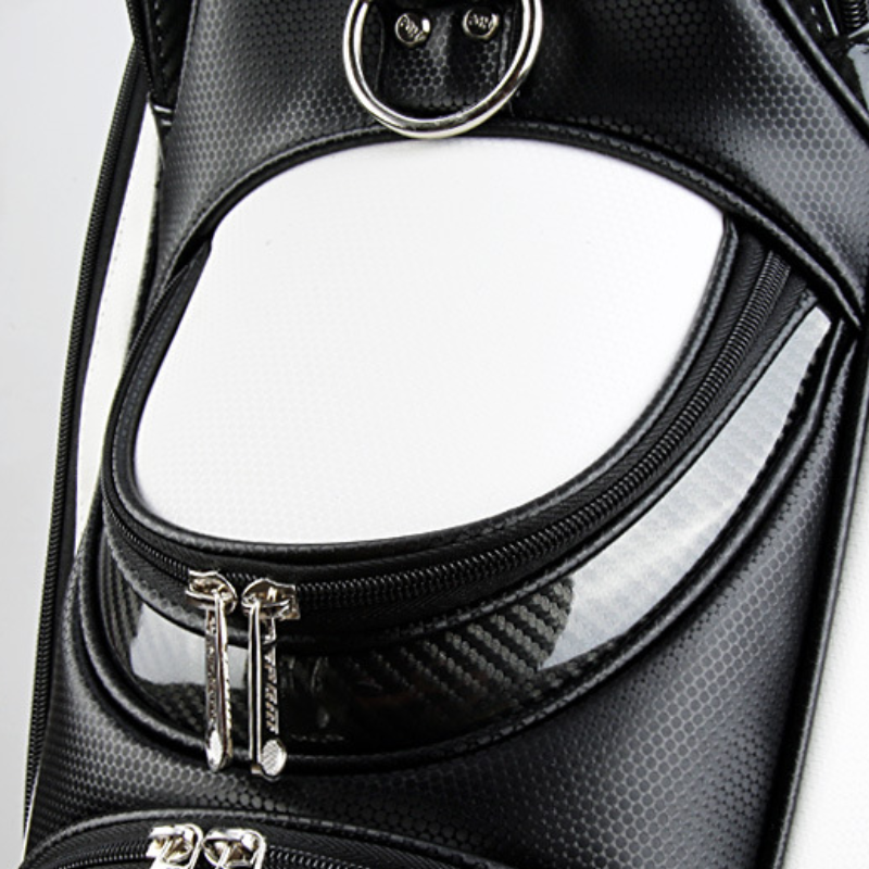 PGM メンズ ゴルフバッグ PU 防水 大容量 スタンダードバッグ 14本収納 ゴルフクラブ QB034