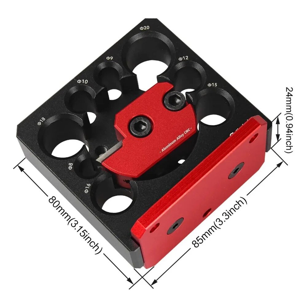 調整可能なダボメーカージグ 8 ミリメートル-20 ミリメートル超硬刃木工電気ドリルフライスダボ丸棒補助ツール