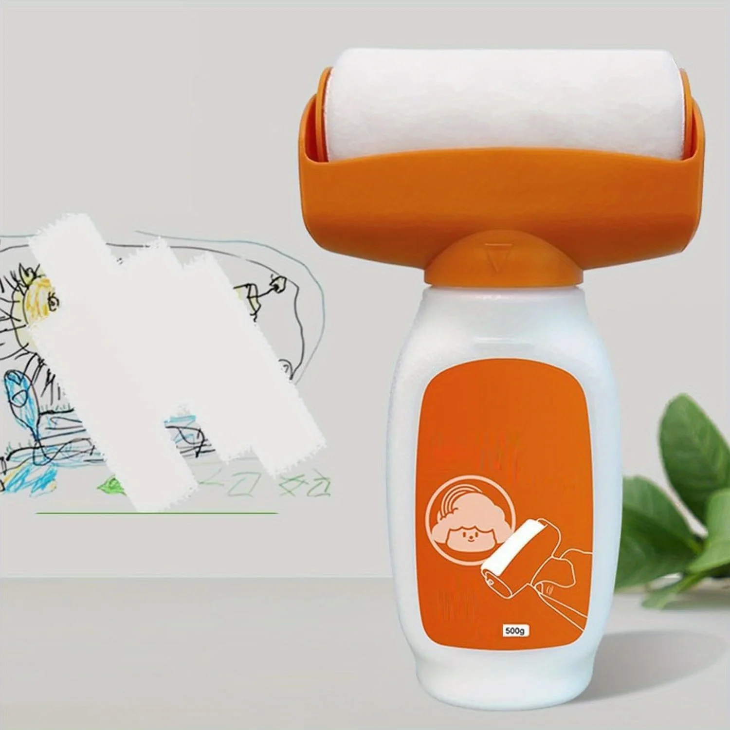 Herbruikbare verfrollerborstel, gereedschap voor wandreparatie en decoratie, hervulbare flessendispenser, alleen container, zonder verf