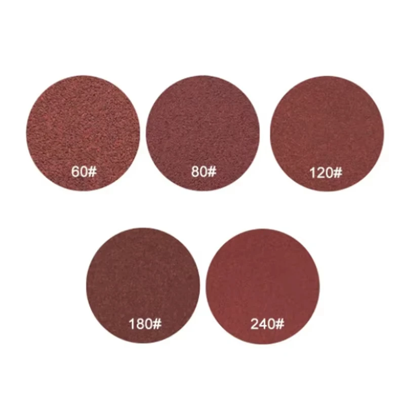 10Pcs 100mm Sanding Disc 60-240 Grit Sandpaper Buffing Wheel Hook And Loop Backing For sandpaper tray