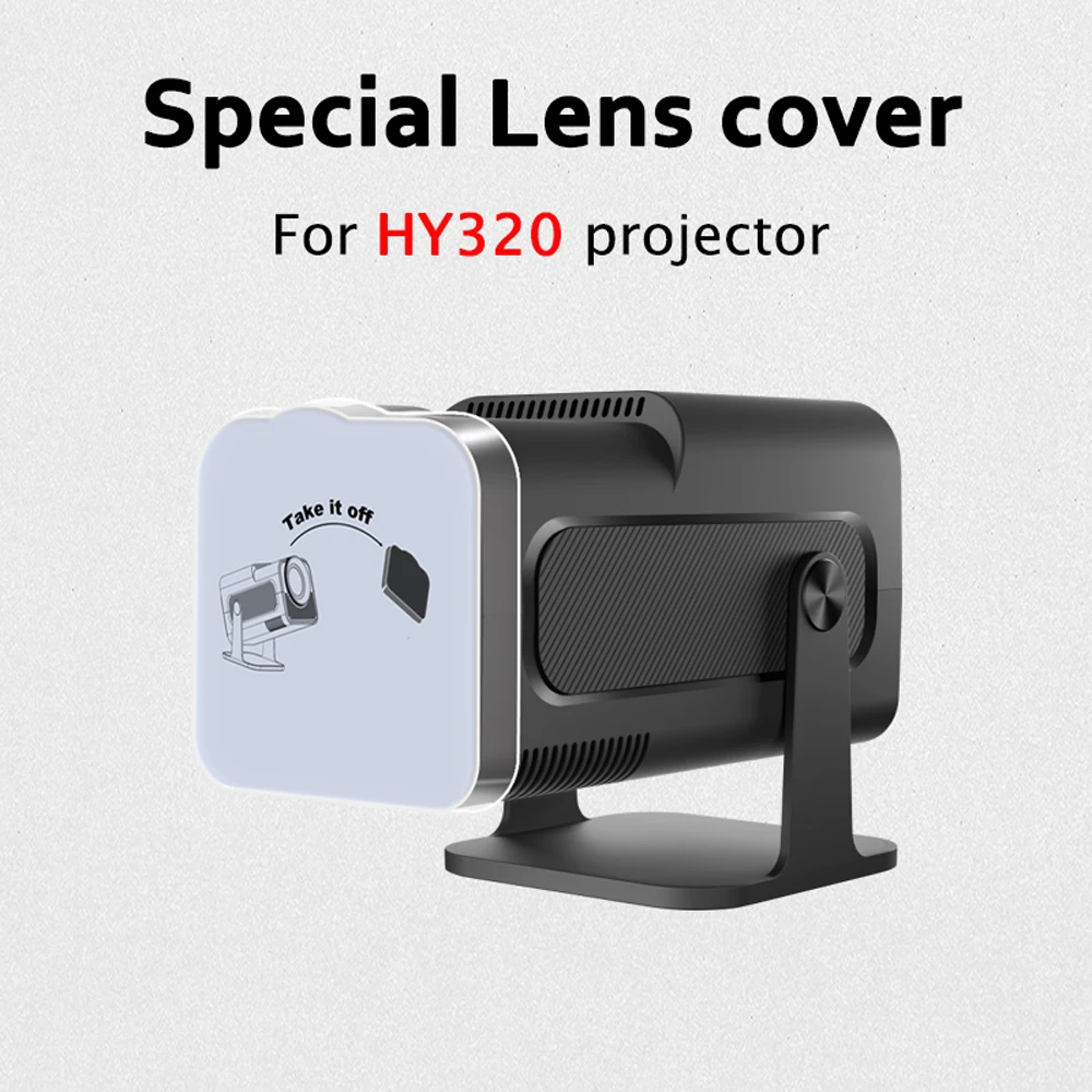 DITONG osłona obiektywu projektora unikaj pyłu osłona obiektywu dla Magcubic HY320 Protector dla projektora Transpeed HY320