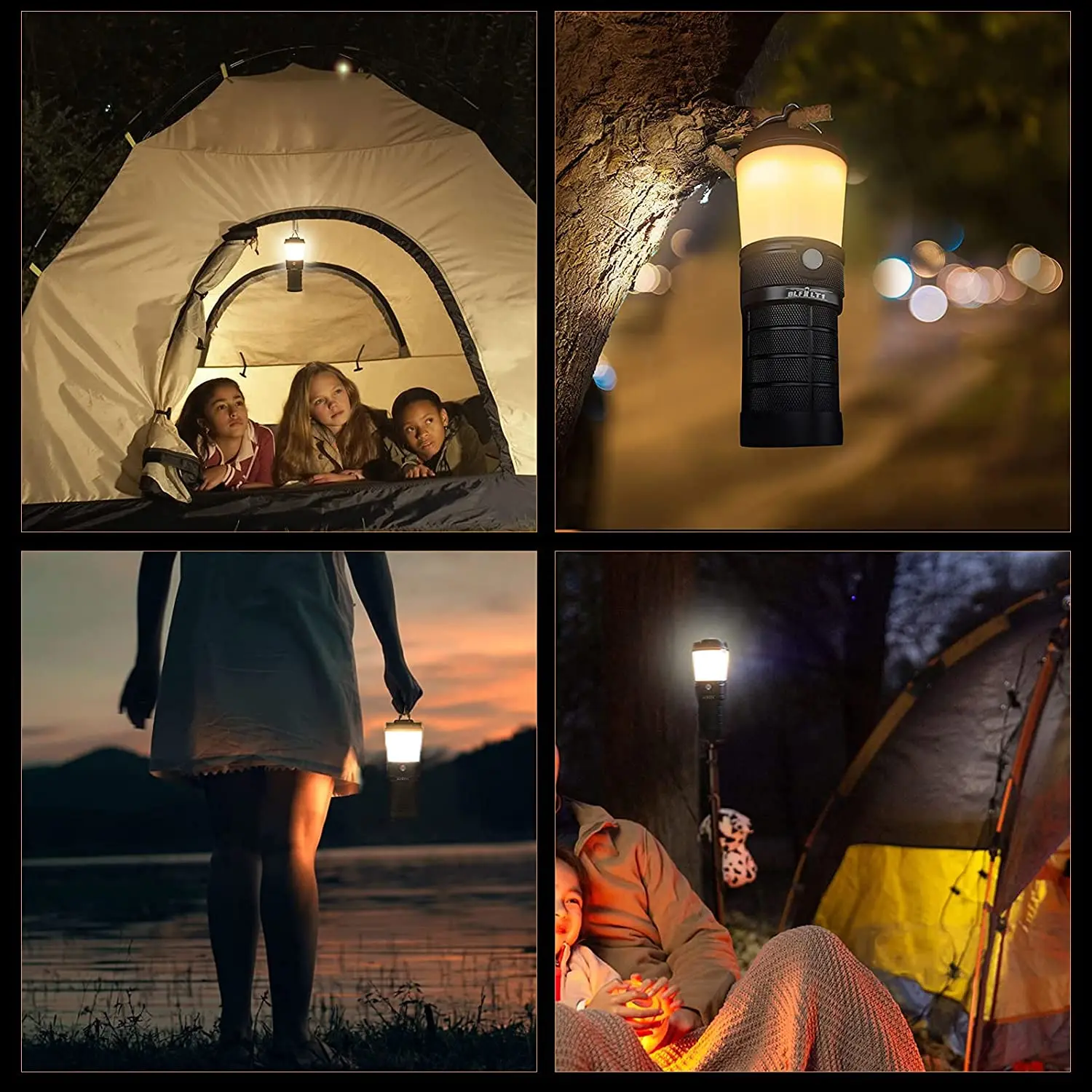 Sofirn BLF LT1 LED luz de Camping superbrillante Anduril 2,0 recargable senderismo antorcha foco Color Variable 2700K a 5000K