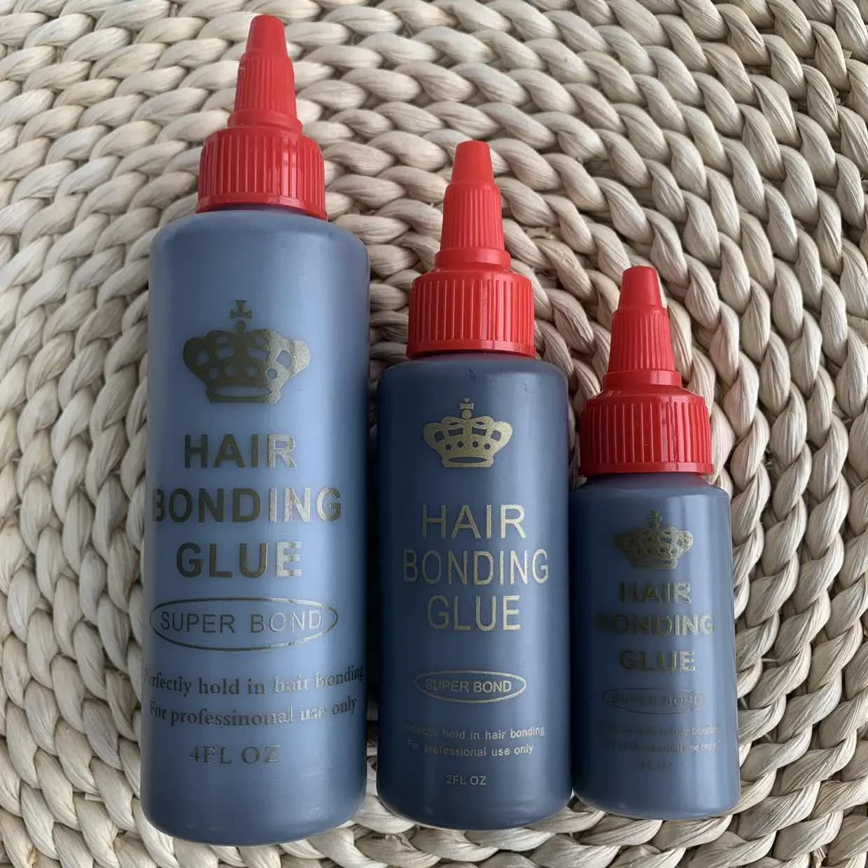 60 ML Colla per incollaggio di trama di capelli neri Colla per tessuto dei capelli Colla per incollaggio per tessitura dei capelli impermeabile Estensioni dei capelli a tenuta forte