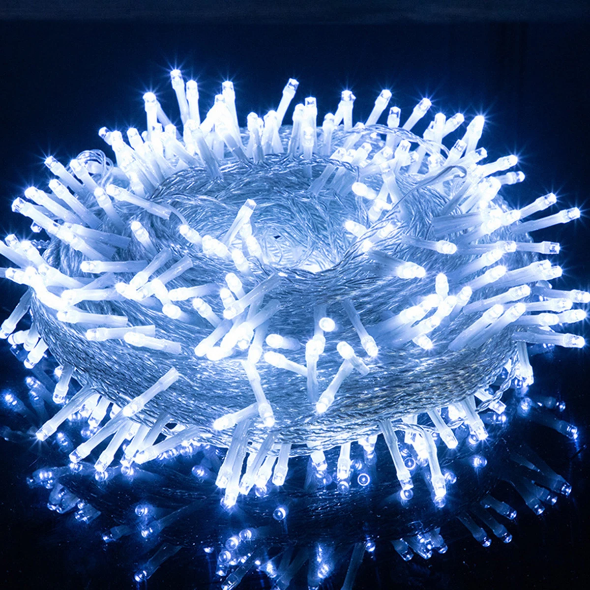 20M-100M Lucine LED String Ghirlanda Luce natalizia esterna per giardino Terrazza Albero Strada Decorazione della festa nuziale