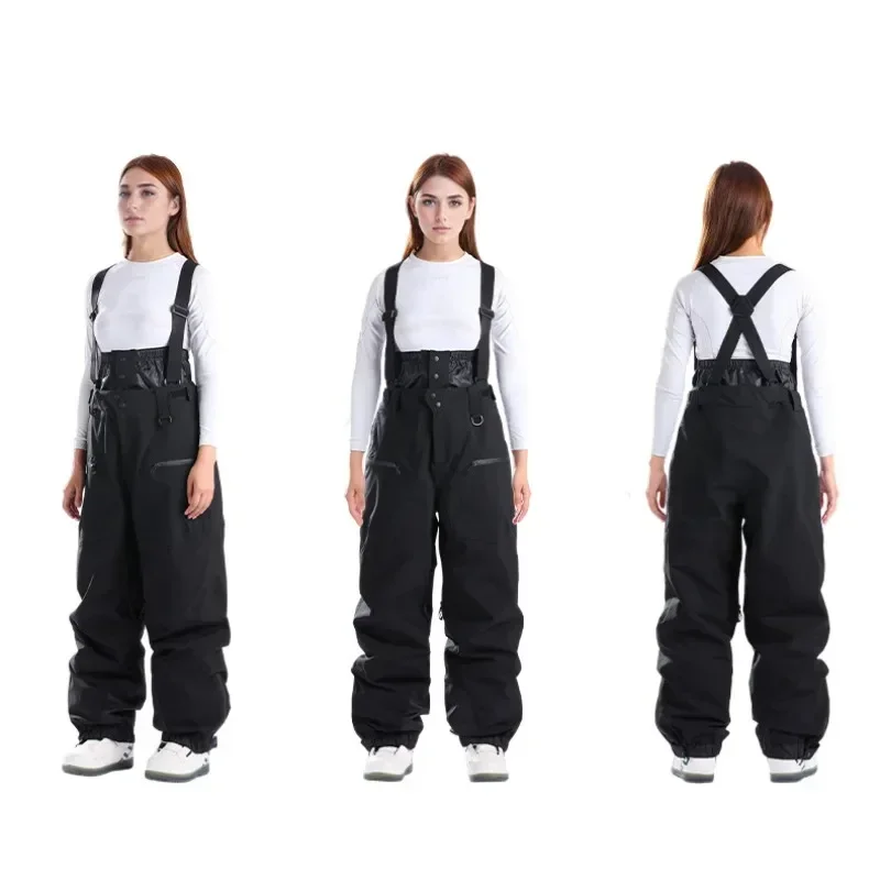 16 色の新スキーパンツ女性高品質スノーボード防風防水冬ルーズクラシックスキーパンツ男性 Gsou 雪