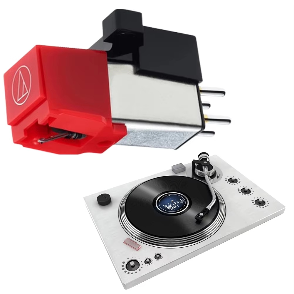 ダブルムービングマグネットフォノ,コニカルダイヤモンドスタイラス,ステレオターンテーブル,LPビニールレコード,at91r,AT-LP3,lp60,pl300