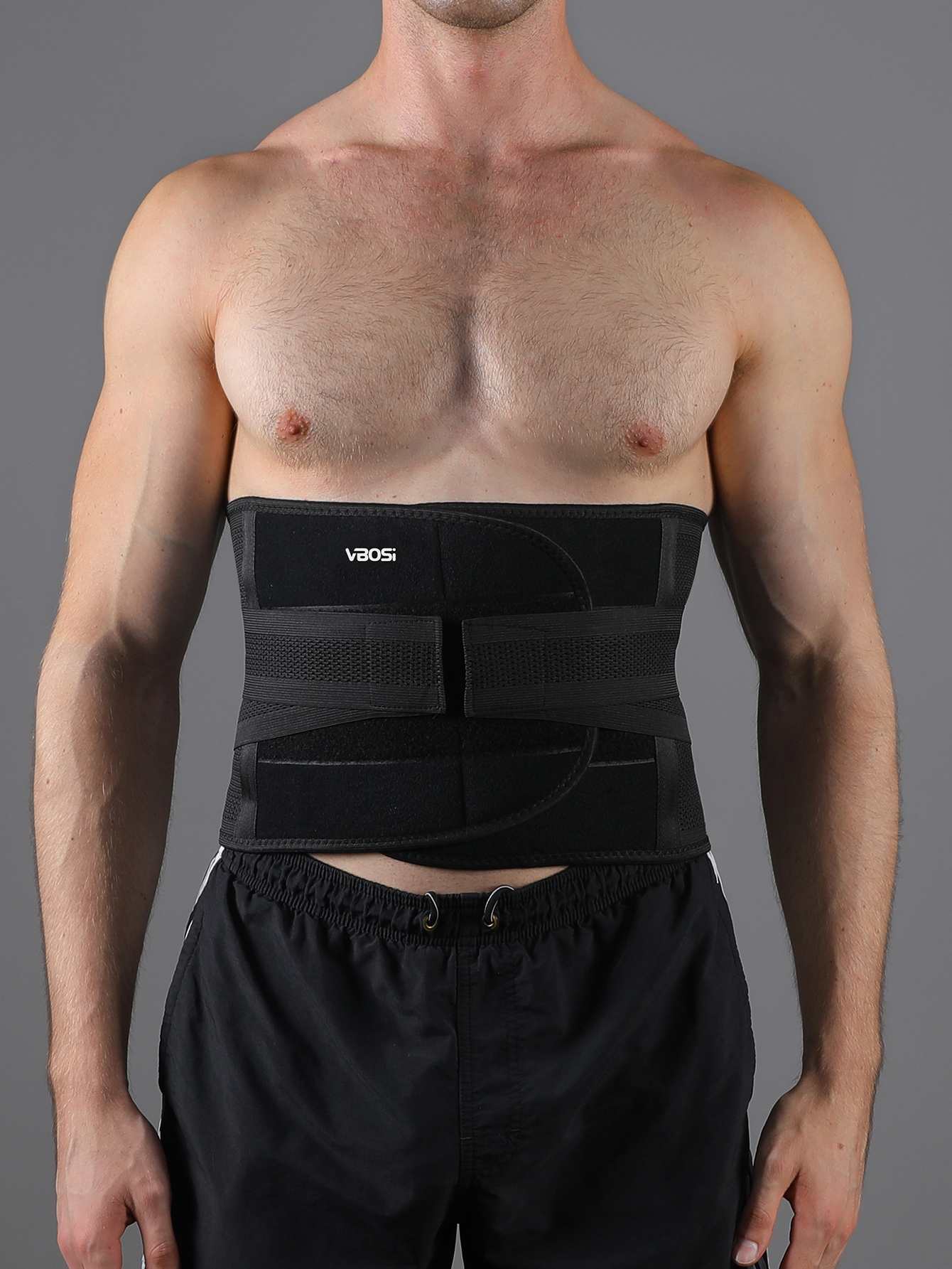 Hombres Mujeres Entrenador de cintura Cinturón Recortador de cintura Entrenamiento de pérdida de peso Fitness Soporte de espalda