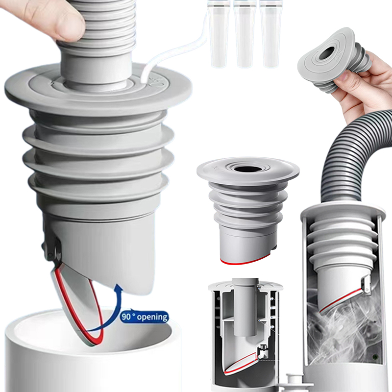 Silikon Badezimmer Kanalisation Dichtung Ring Küche Waschbecken Kanalisation Rohr Dichtung Stecker Waschmaschine Anti-geruch Leckage Boden Ablauf dichtung Stecker