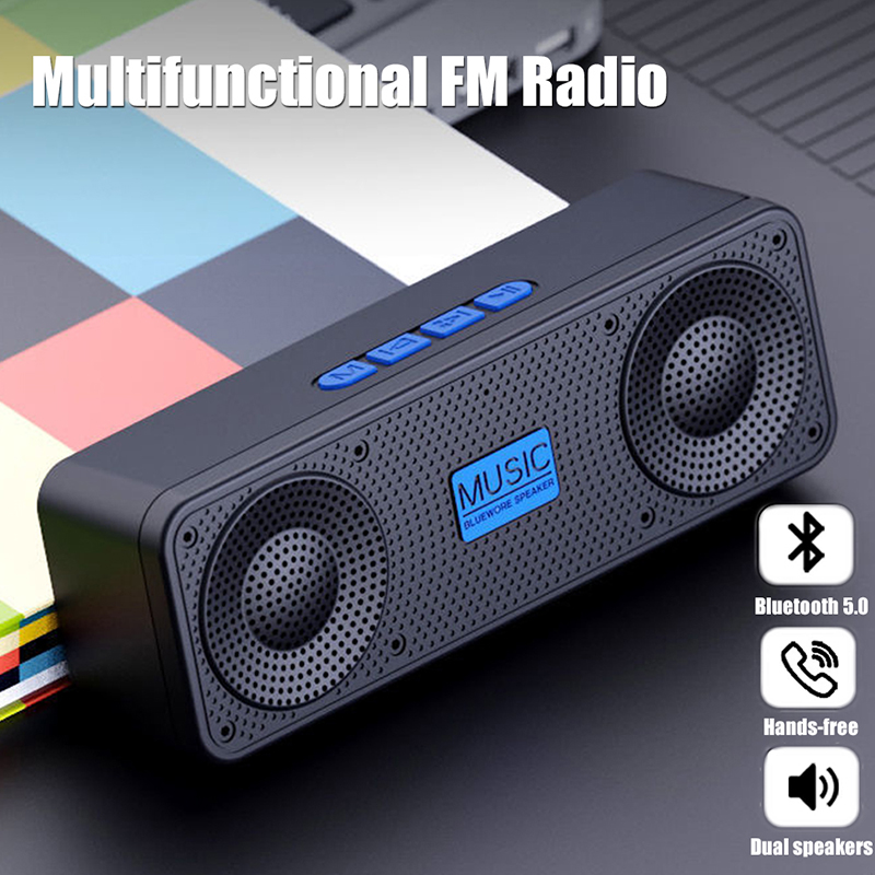 S18 Draadloze creatieve Bluetooth slimme luidspreker Mobiele telefoon Audio Computer Subwoofer Outdoor Handige radio