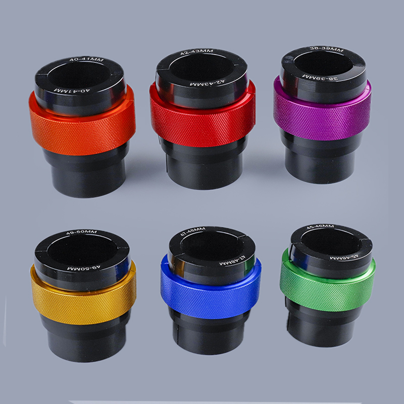 CNCフロントフォークツール,オイルシールドライバー,28- 40mm, 41mm, 42mm, 43mm, 45mm, 46mm, 47mm, 48mm, 49mm, 50mm ktm、ホンダ、カワサキ、スズキズ、ヤマハ