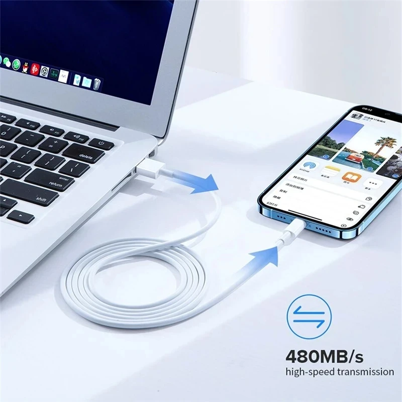 Оригинальный USB-кабель мощностью 30 Вт для Apple iPhone 14 13 12 11 Pro Max 7 8 Plus XS XR, кабель для быстрой зарядки USB C TO iOS, зарядное устройство, аксессуары