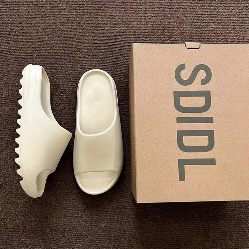 Zapatos de casa EVA antideslizantes, sandalias deslizantes de plataforma suave y gruesa para mujeres y hombres, zapatillas de baño para ducha interior y exterior para adultos