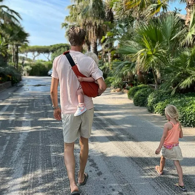 Porte-bébé réglable pour tout-petits avec imprimé léopard |   Portable et respirant |   360 °   Harnais de sécurité pour usage quotidien