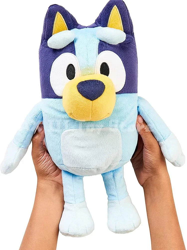 อะนิเมะ Bluey Talking Plush ครอบครัวสุนัขบิงโกเพลงรูปของเล่นตุ๊กตา Kawaii ตุ๊กตาสัตว์ของเล่นเด็กวันหยุดของขวัญ