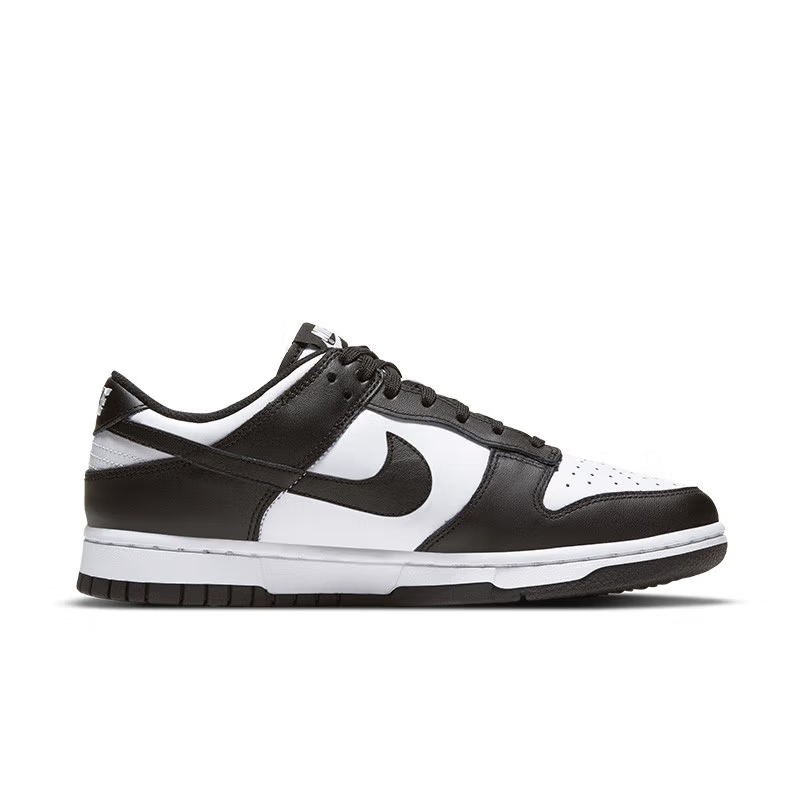 Nike Dunk Low Zapatillas deportivas informales con diseño de Panda en blanco y negro