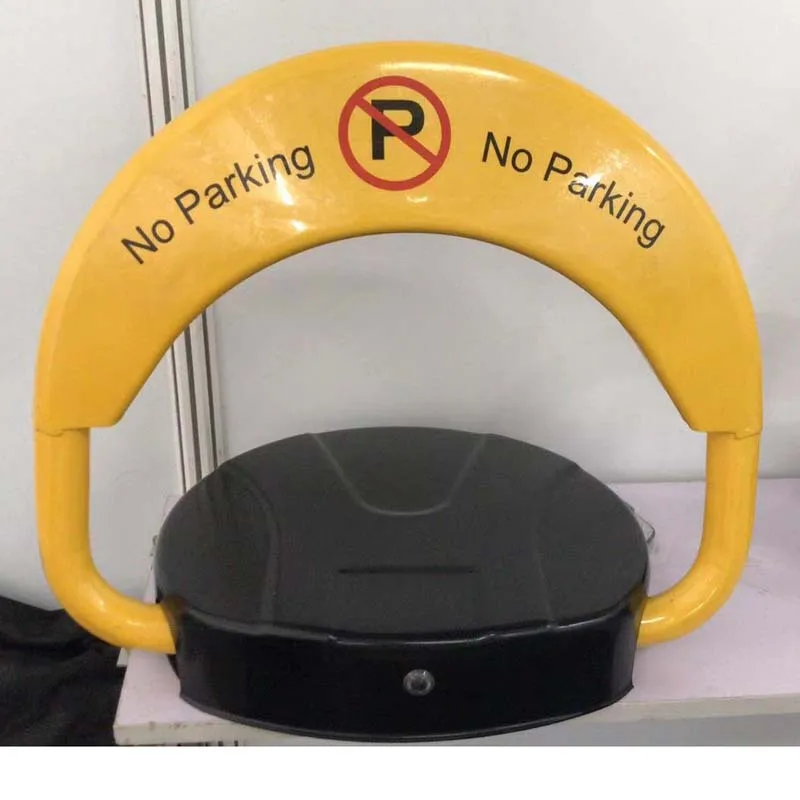 Bloqueio de estacionamento com controle remoto, saída em inglês, à prova d'água, anti-pressão, elevador, estacionamento, bloqueio indutivo à terra
