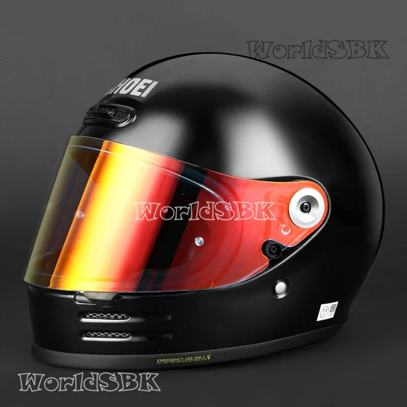 Shoei-CPB-1V Lente Do Capacete Da Motocicleta, Retro Full Face Visor, Anti-UV Casco, Acessórios Da Motocicleta