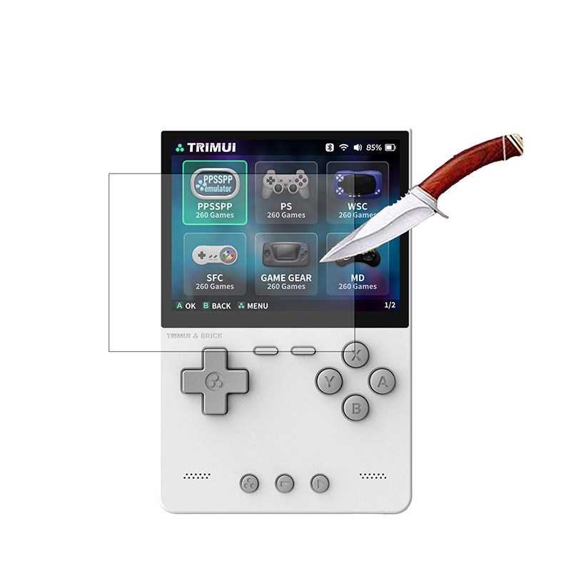 Portable Trimui Brick Screen Protector Film Trimui Brick TG3040 Console Temper Glass Screen Protector Films Game Accessories