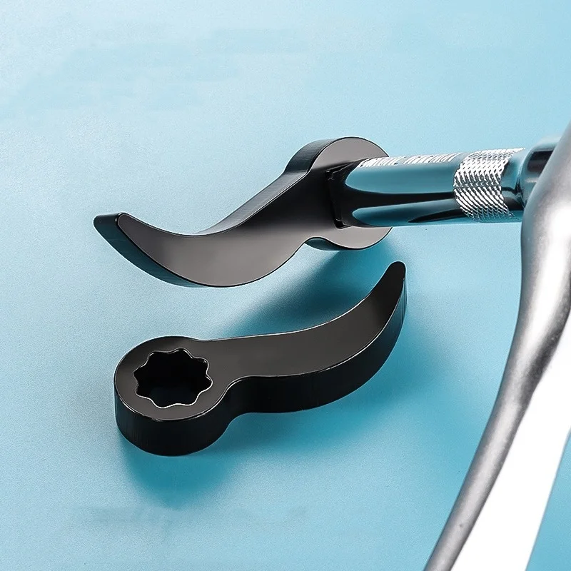 เครื่องมือ Crowbar หัวอะแดปเตอร์ 1/2 นิ้วไดรฟ์วงล้อหรือประแจปลายเปิดเหมาะสําหรับกล่องเครื่องมือ DIY เครื่องมือเพลากําจัด