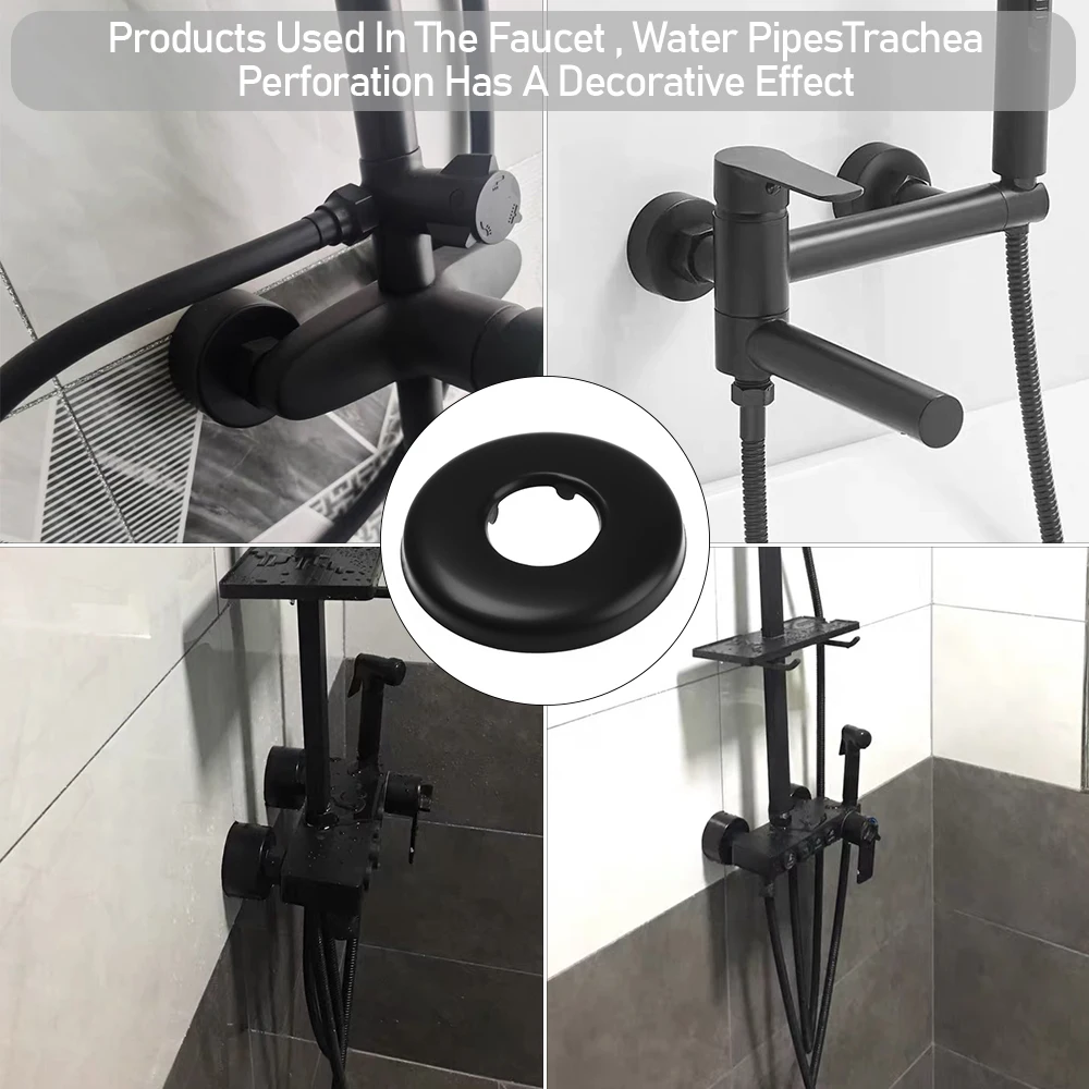 Non-Removable Wall ฝาครอบก๊อกน้ำ Telescopic ตกแต่ง Heighten ขนาดใหญ่ก๊อกน้ำท่อปลั๊กฝาครอบก๊อกน้ำ