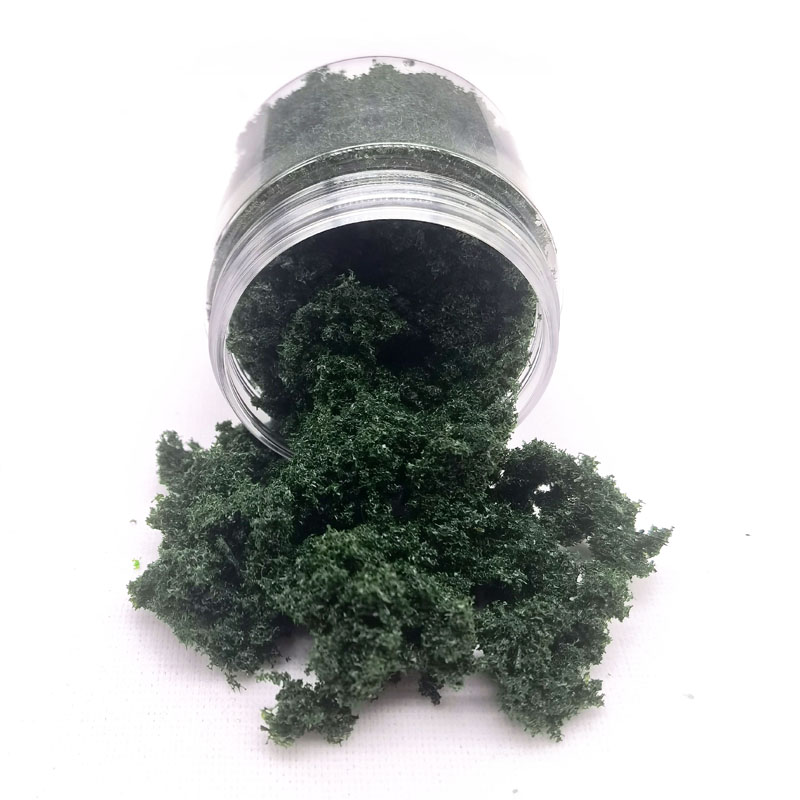 50ml จําลอง shrub รุ่นบล็อกต้นไม้ใบพืชพื้นดินตกแต่งหญ้าทหารภูมิทัศน์ภูเขาฟองน้ําวัสดุ