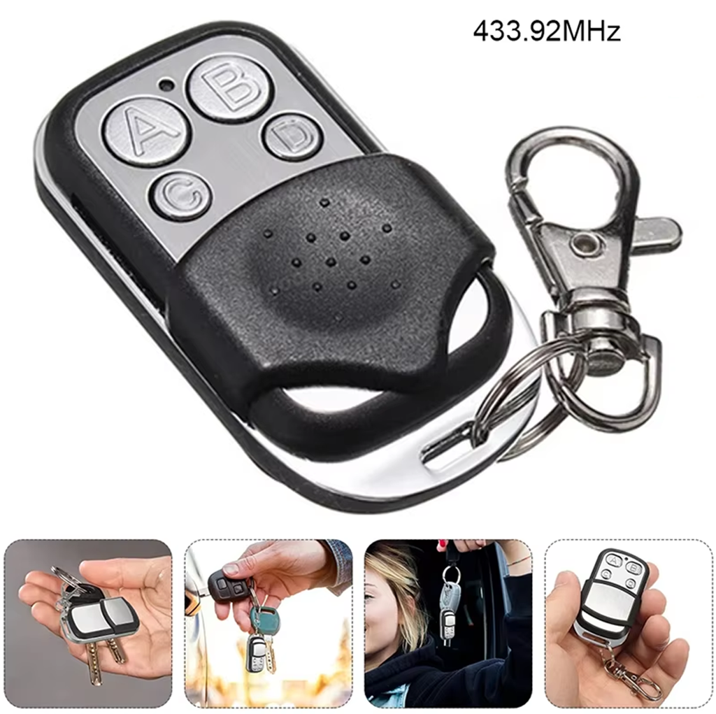 1-50 шт. умный копировальный Дубликатор, 433 МГц, пульт дистанционного управления, 4 кнопки, электрические гаражные ворота, дистанционное клонирование, передатчик 433,92 МГц