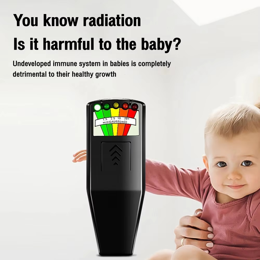 K2 profissional LCD EMF detector de dosímetro de radiação de campo eletromagnético para caça fantasma