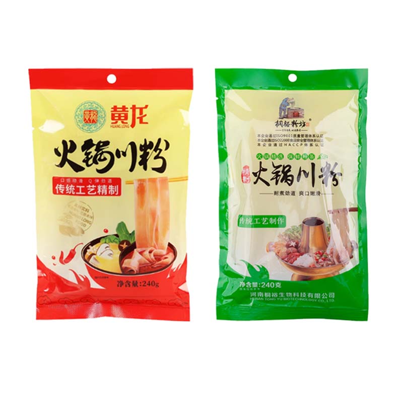 Yellow Dragon Hotpot Potato Noodles/Broad Potato Noodles 8.47oz(240g)*2 packs