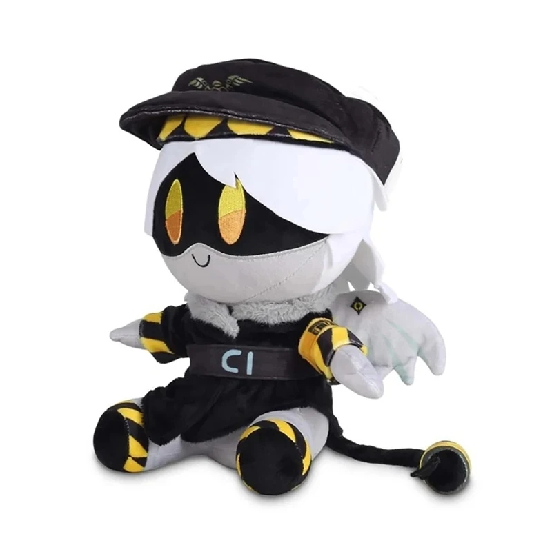 30cm assassinato drones menina brinquedos de pelúcia kawaii dos desenhos animados anime n cão udi plushie boneca macio assassinos pequeno robô brinquedos para crianças natal