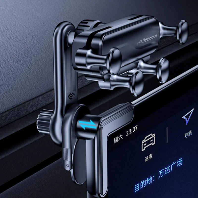 Car Phone Holder Magnetic Phone Support Mount for Tesla Model 3 Highland Model Y Juniper X S BYD ATTO 3 Dolphin Zeeker Accessori
