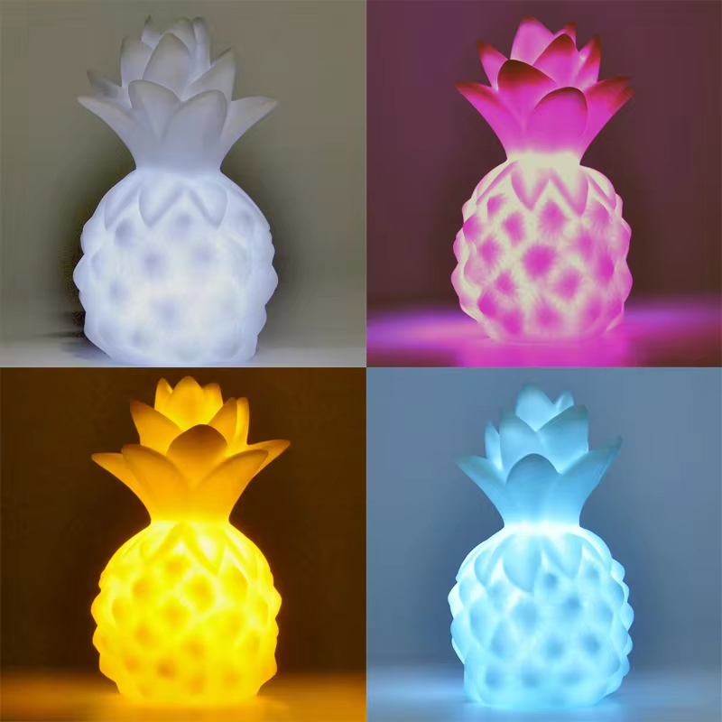 น่ารัก LED Night Light หมียูนิคอร์นไดโนเสาร์กระต่ายการ์ตูนสัตว์โคมไฟข้างเตียงสําหรับห้องนอนเด็กสีเหลืองสีฟ้าสีชมพูสีขาว
